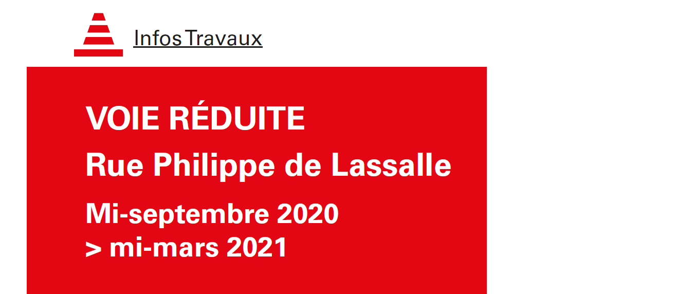 Infos travaux