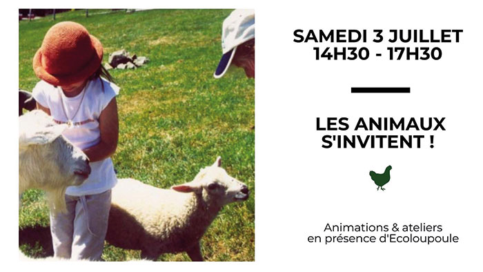 Les animaux s'invitent à la ferme de la croix-rousse