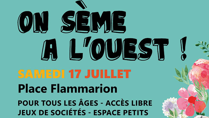 On sème à l'ouest !