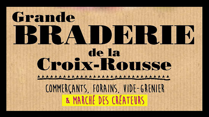 Grande braderie septembre 2021