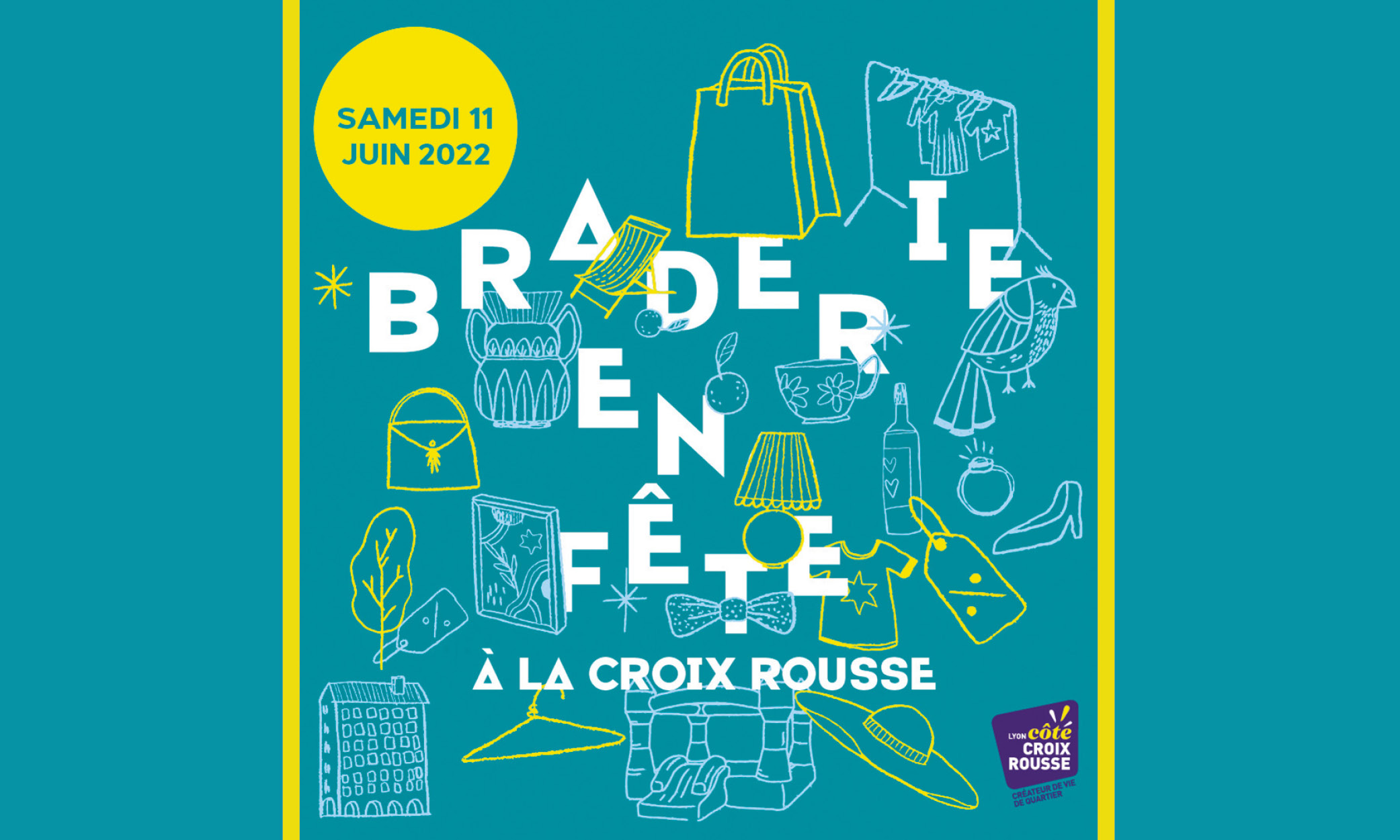 Braderie en fête juin 2022