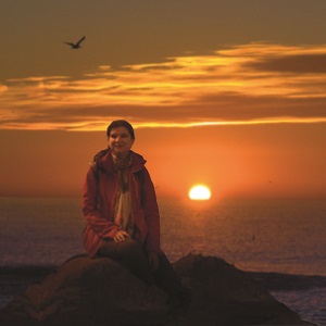 Empreintes du soleil couchant