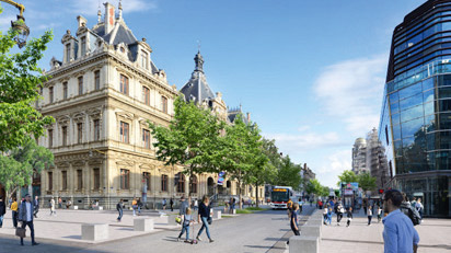 Presqu'île à vivre : rue de la République