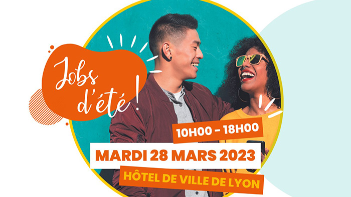 Forum jobs d'été mardi 28 mars 2023 de 10h à 18h à l'Hôtel de ville