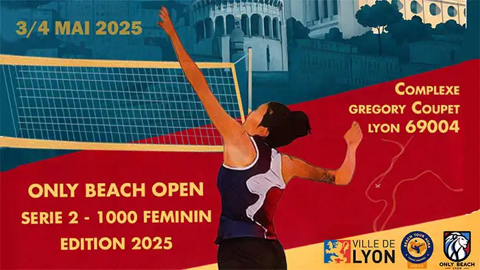 tournoi national de beach-volley féminin