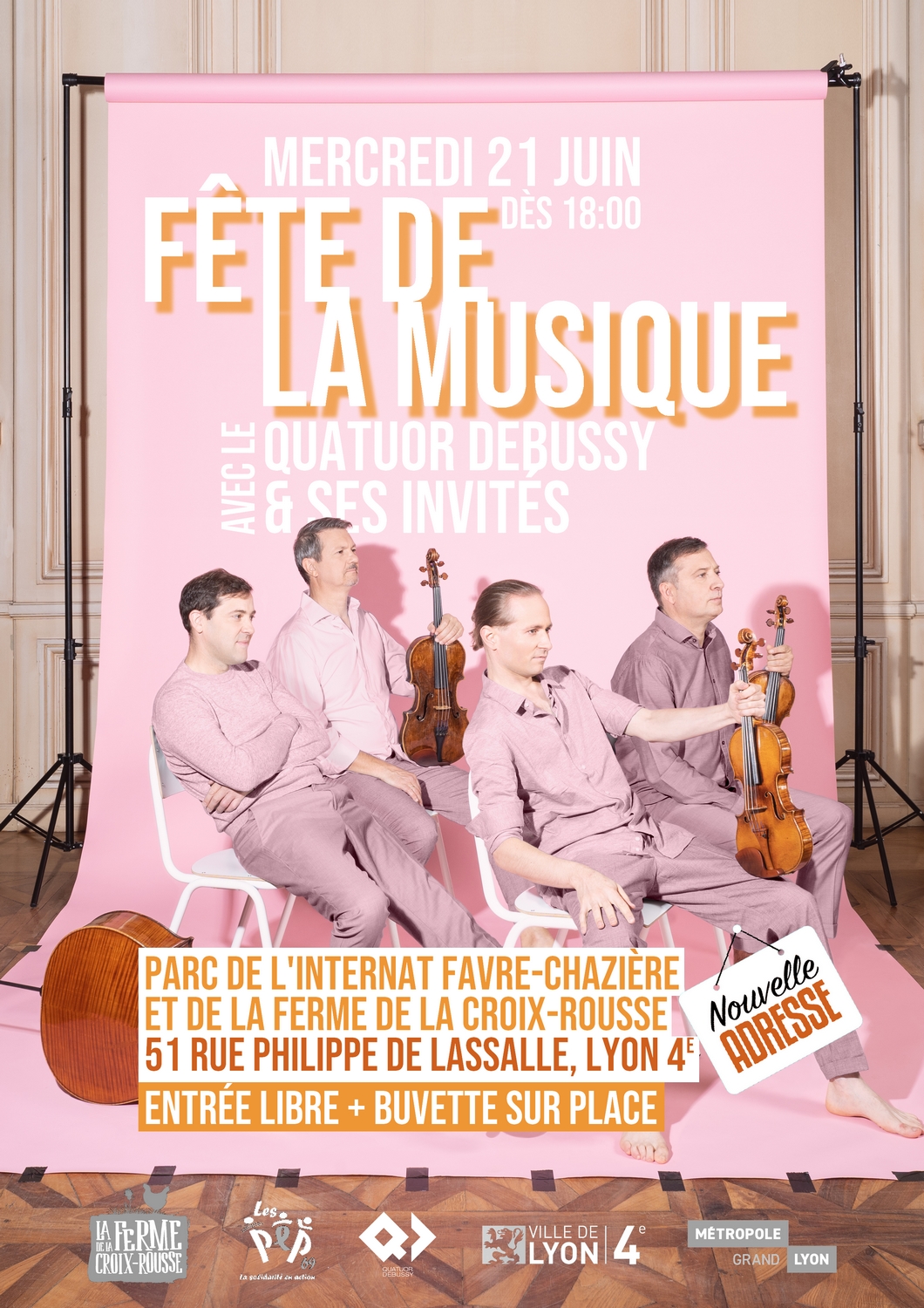 Le Quatuor Debussy et ses invités