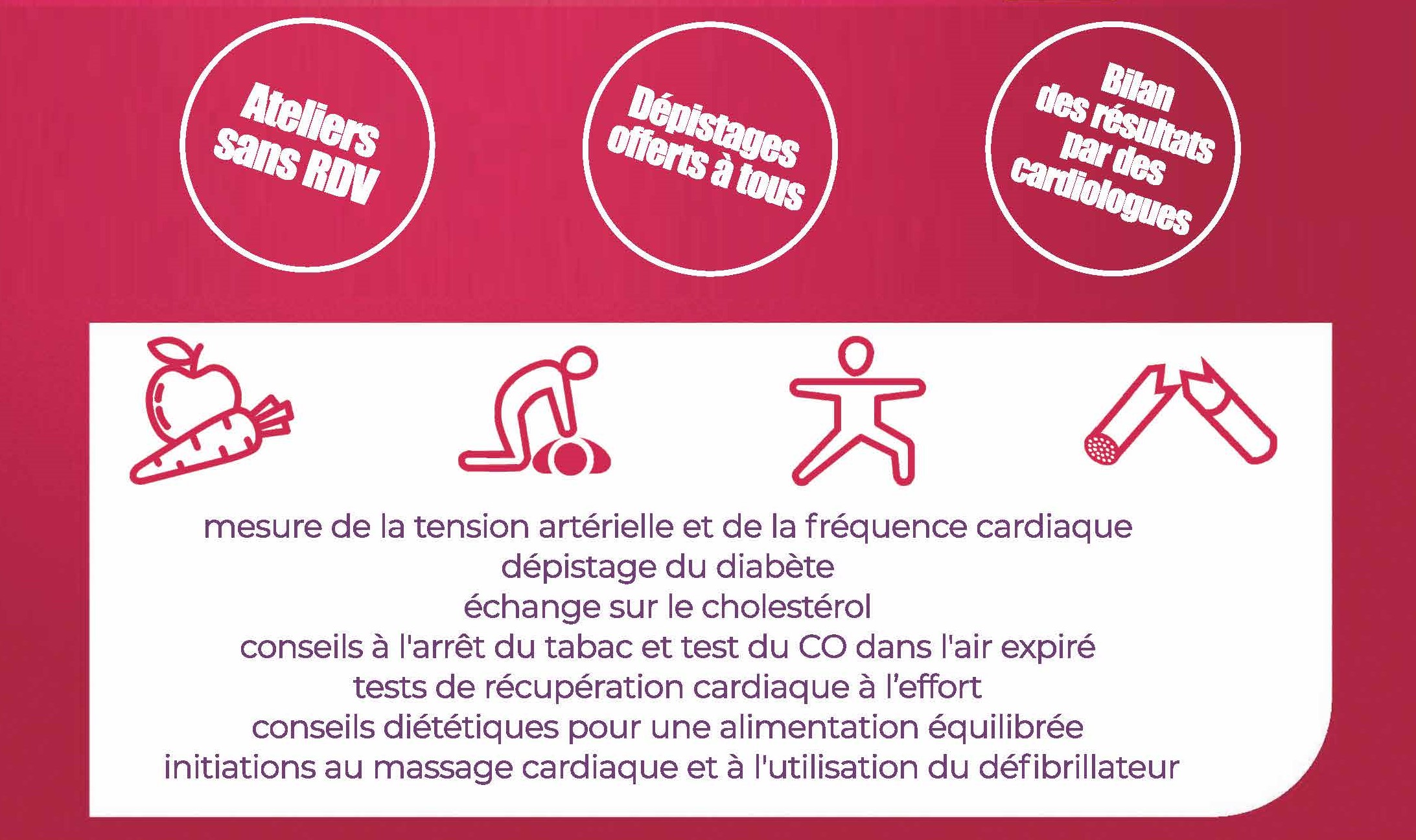 Animations pendant la semaine du cœur