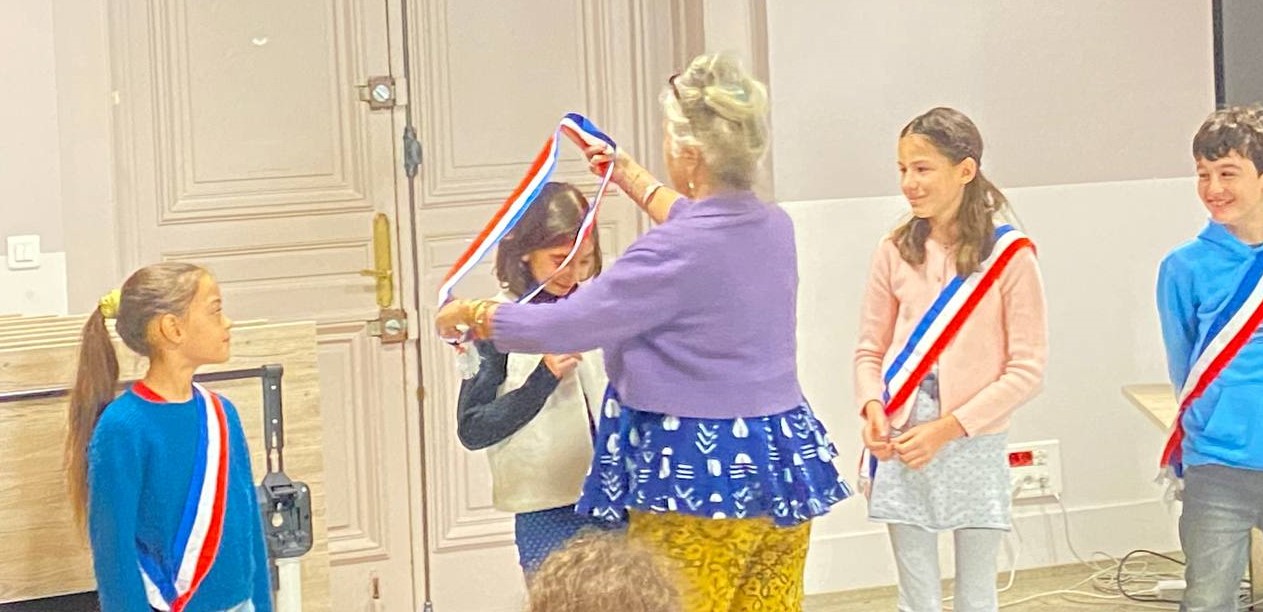 remise des écharpes