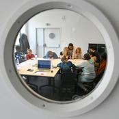 Un atelier journalisme à la MJC Sans Souci (3e) en 2023