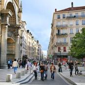 rue piétonnisée